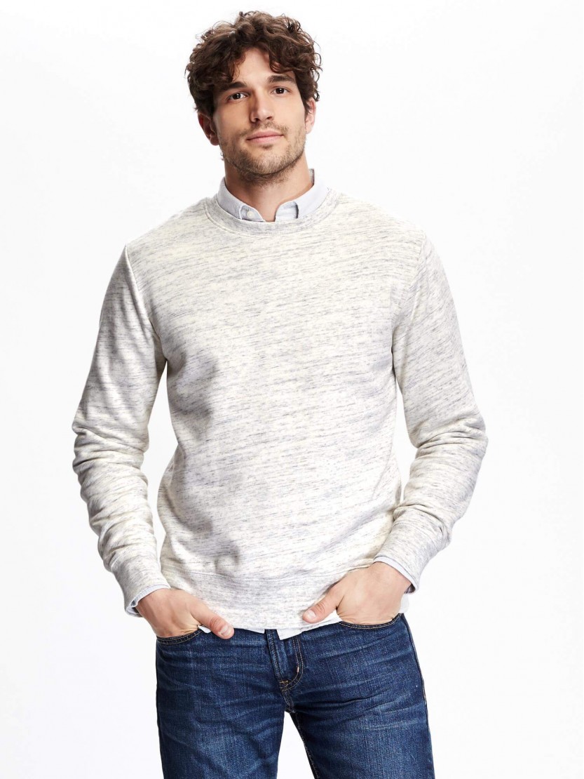 Sueter top gola redonda