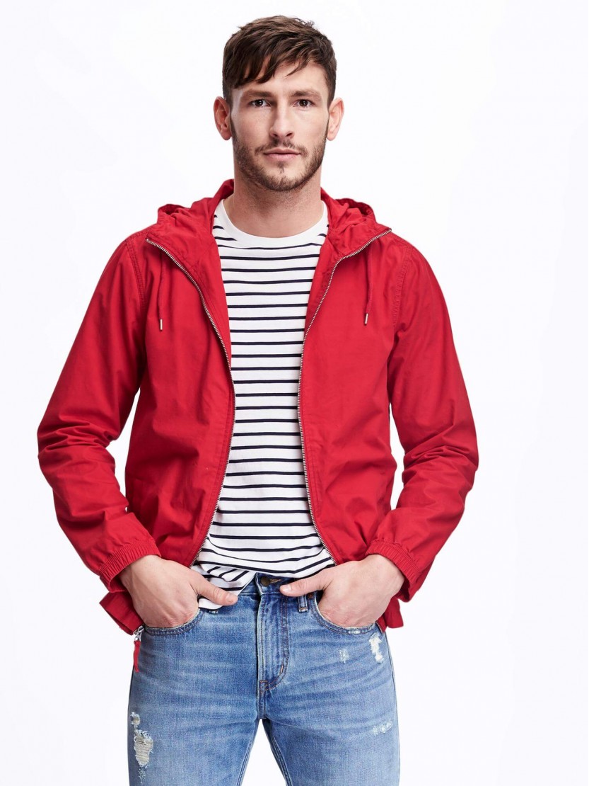 Casaco vermelho discount homem